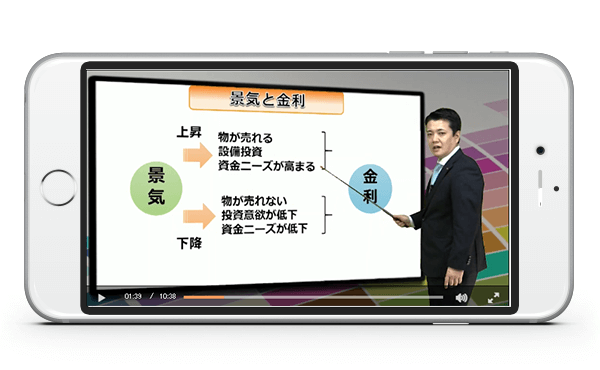 テレビ番組を見るように学べる