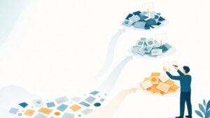 教師なし学習（基準を教えなくても、似たデータ同士が自然にまとまり、人が意味を付ける）