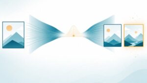 VAE（変分オートエンコーダ）とは・特徴を幅のある分布として学び、圧縮復元から新しいデータの生成までできる仕組み