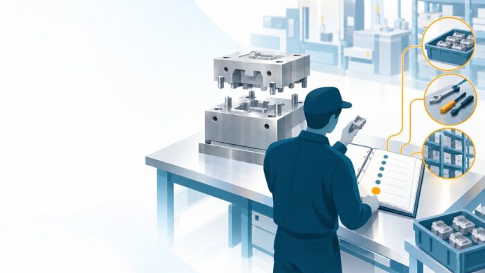 金型製造のAI活用:トライと修正を1型1台帳で記録し、量産移行の承認までを閉じる流れ